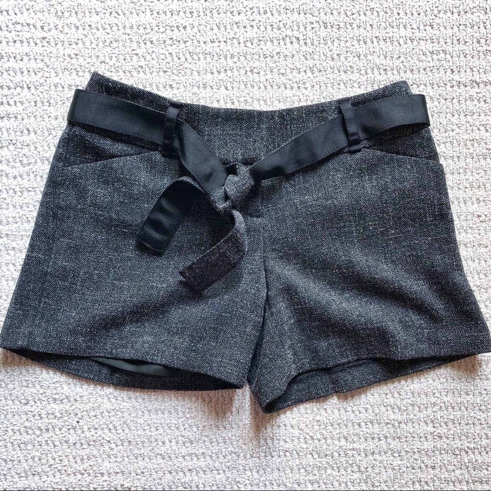 [NWT The Limited] Gray Dress Shorts with Belt